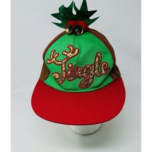 Funny Christmas Baseball Hat Single and Ready to Jingle‎ With Fun Jingle Bells
